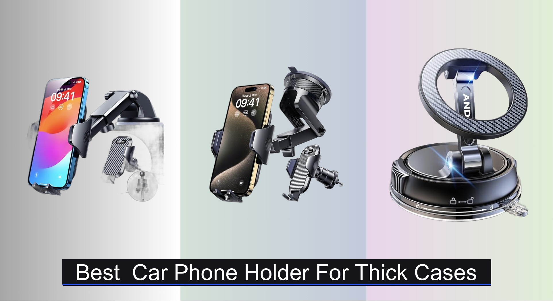 8 Best Car Phone Holders for Thick Cases 2026