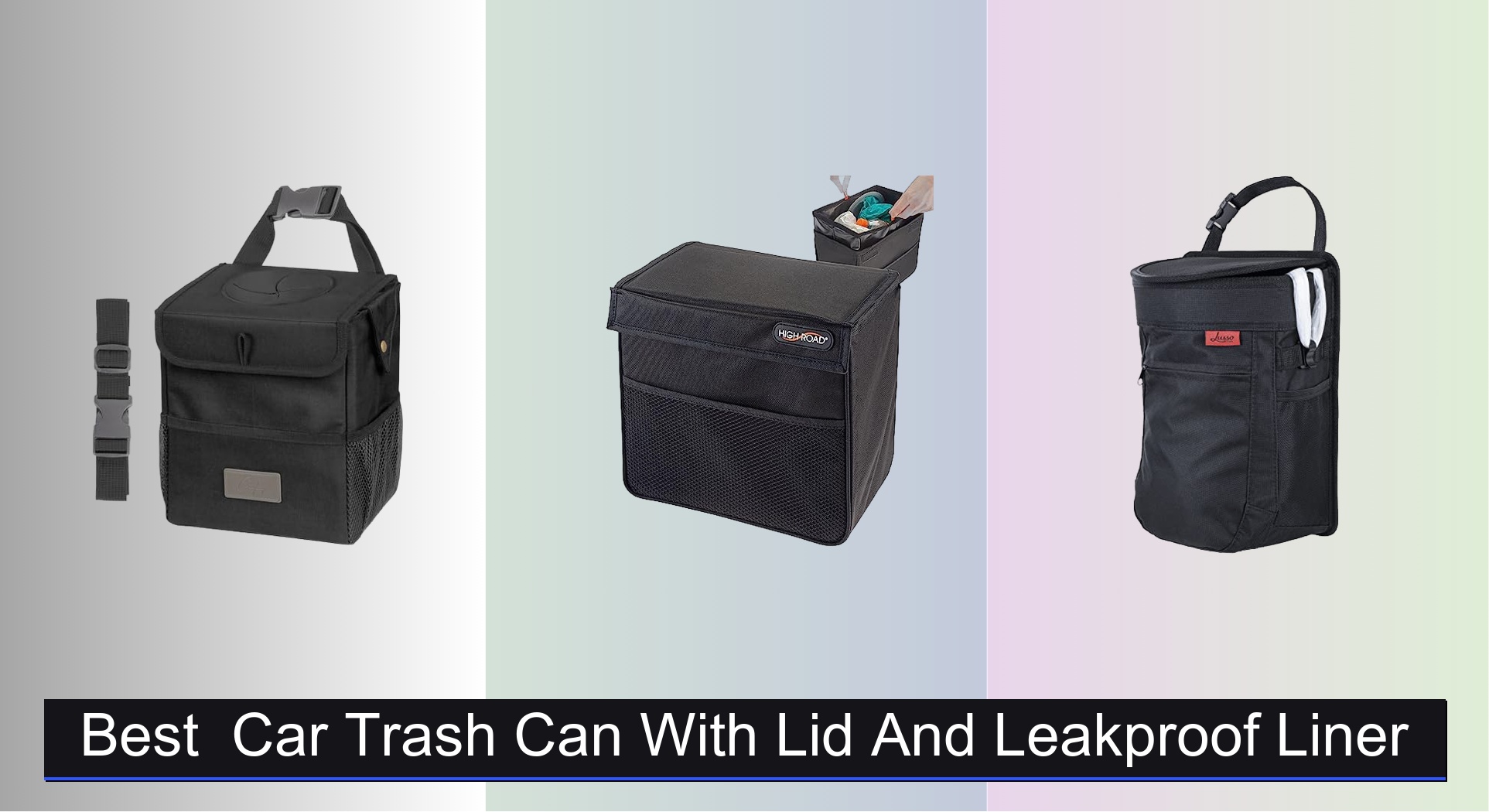 8 Best Car Trash Cans with Lid & Leakproof Liner 2026