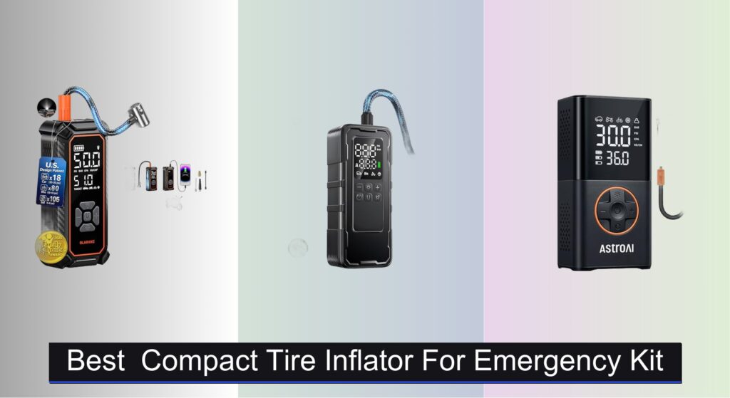 8 Best Compact Tire Inflators for Emergency Kit 2026