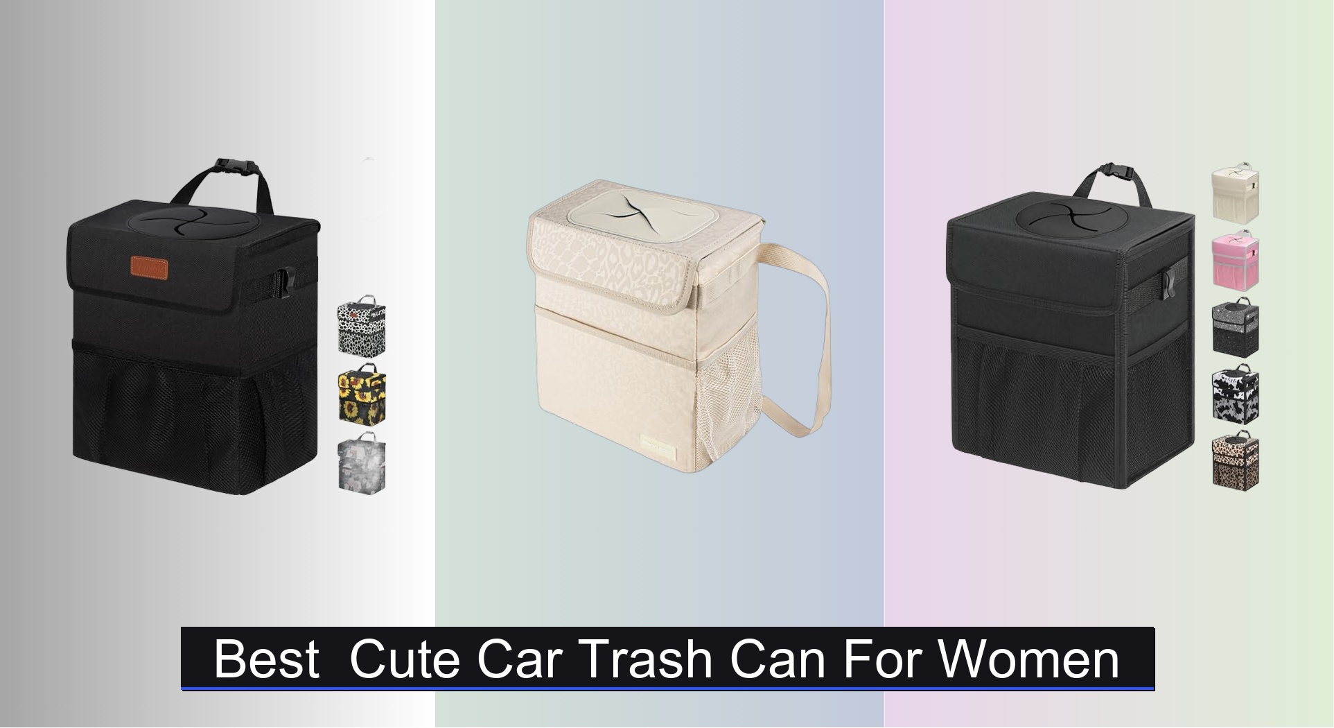 9 Best Cute Car Trash Cans for Women 2026