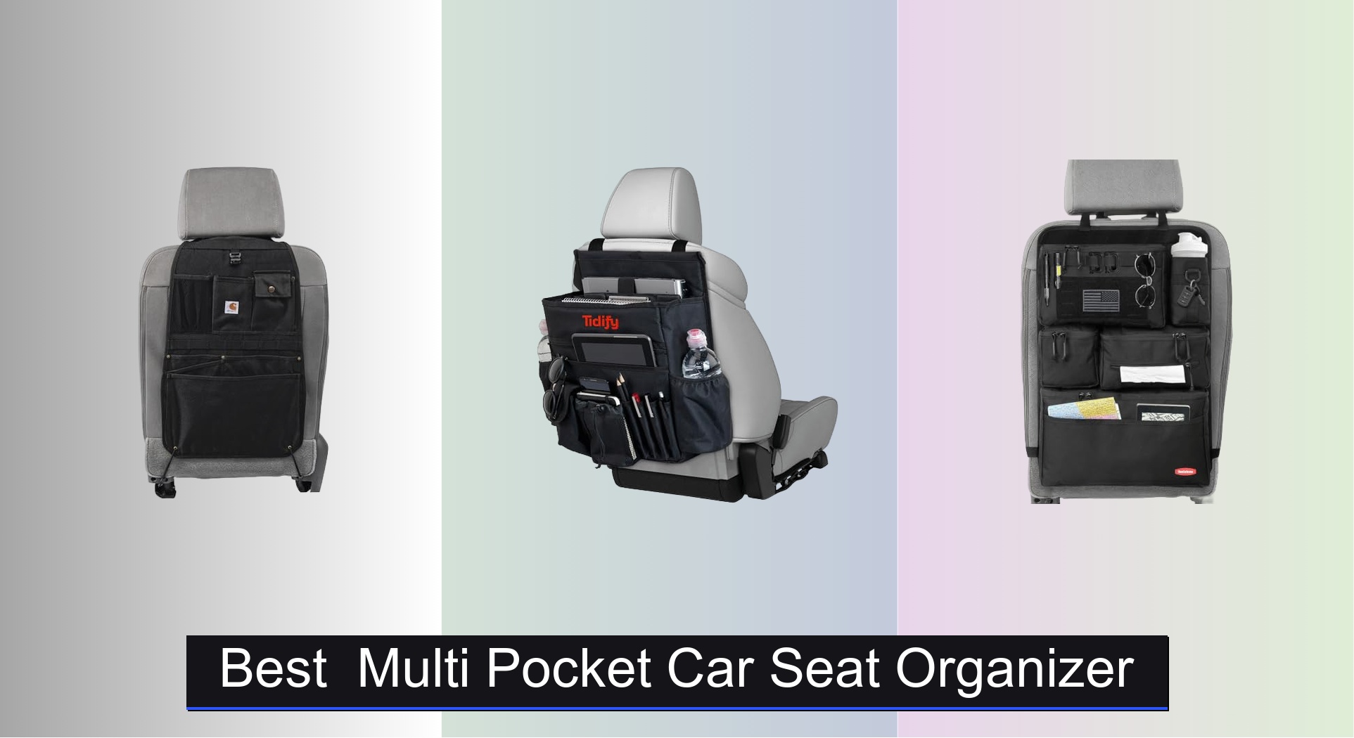 8 Best Multi Pocket Car Seat Organizers 2026