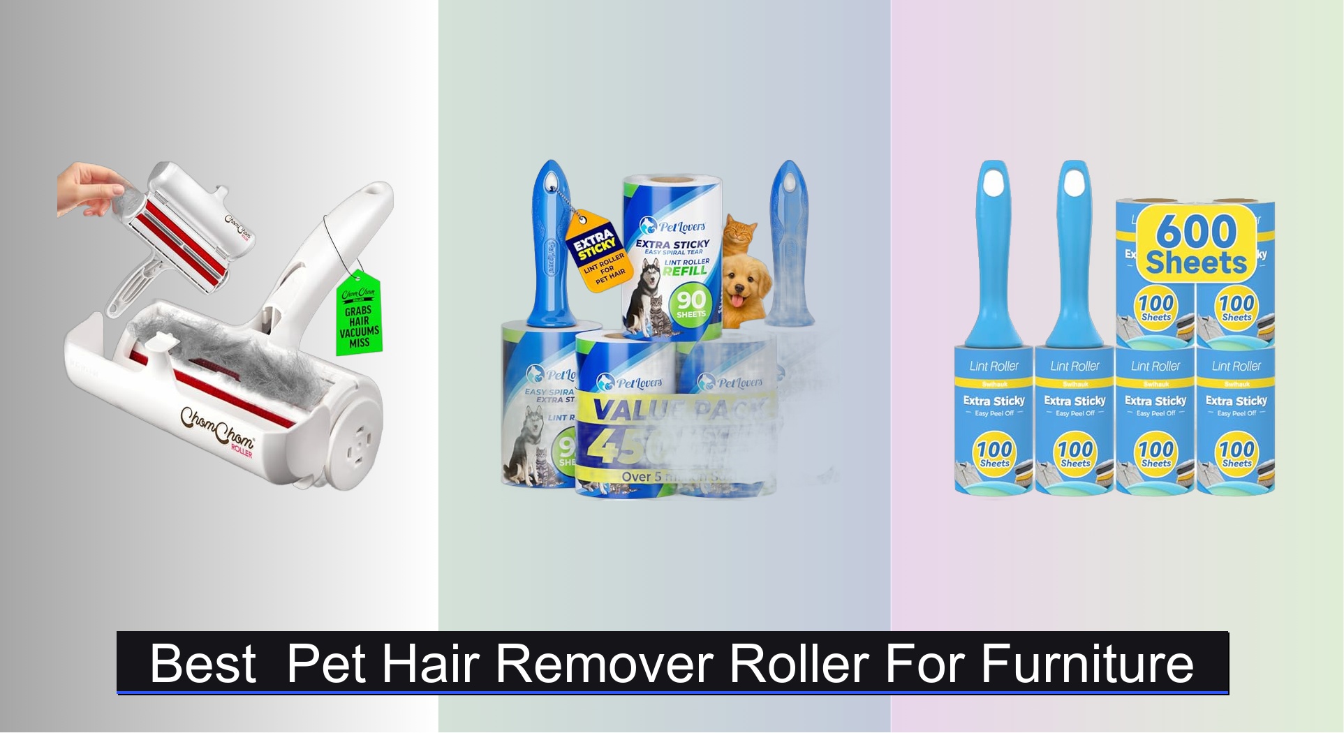 8 Best Pet Hair Remover Rollers for Furniture 2026