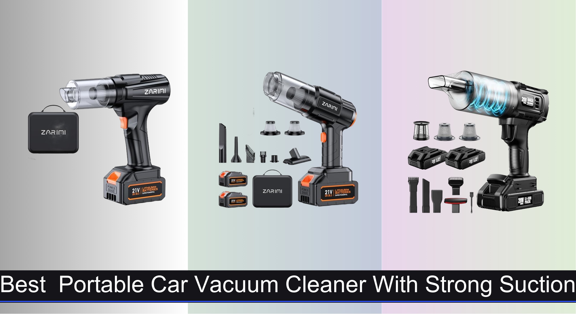 8 Best Portable Car Vacuums with Strong Suction 2026