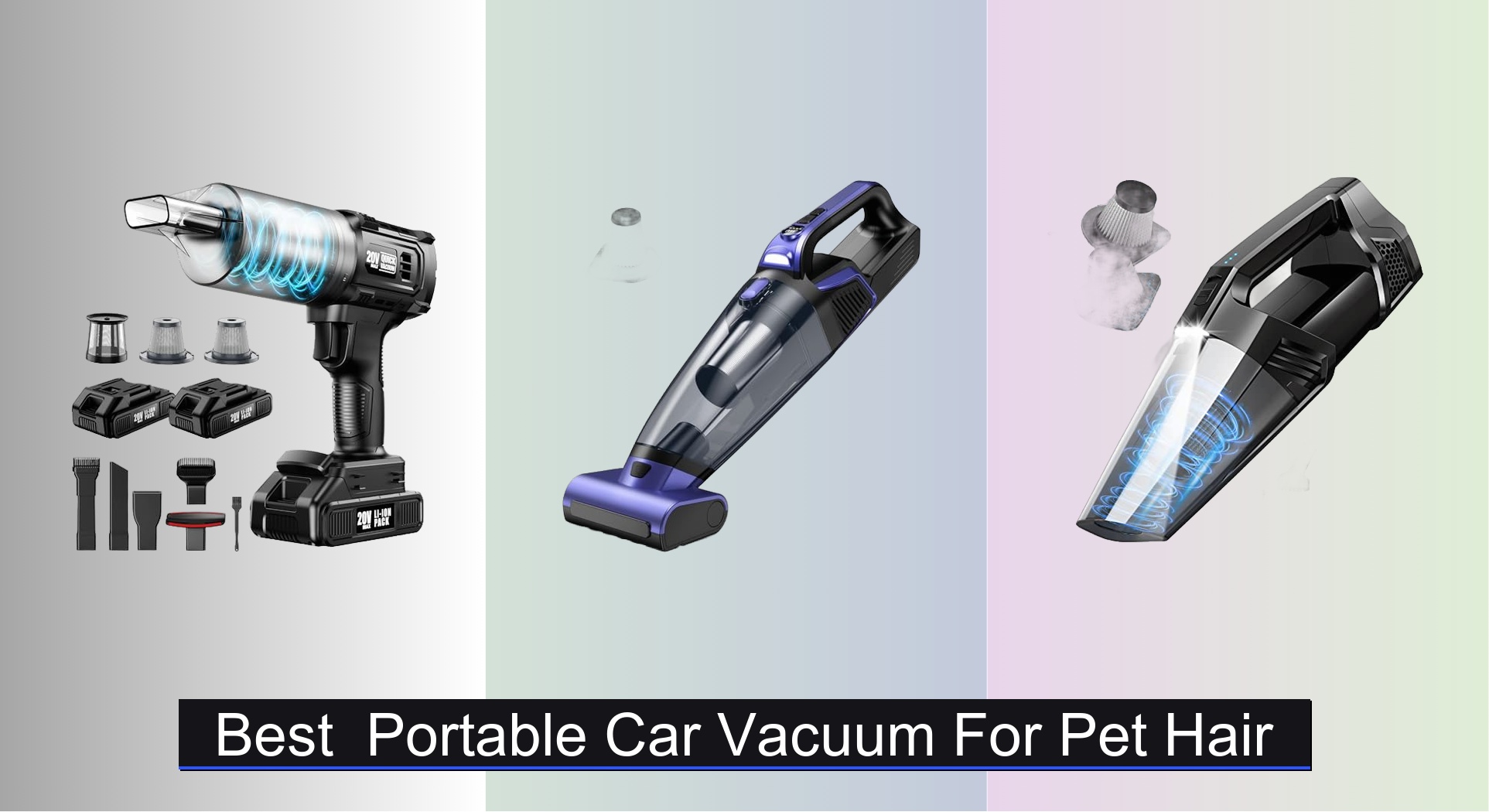 8 Best Portable Car Vacuums for Pet Hair 2026