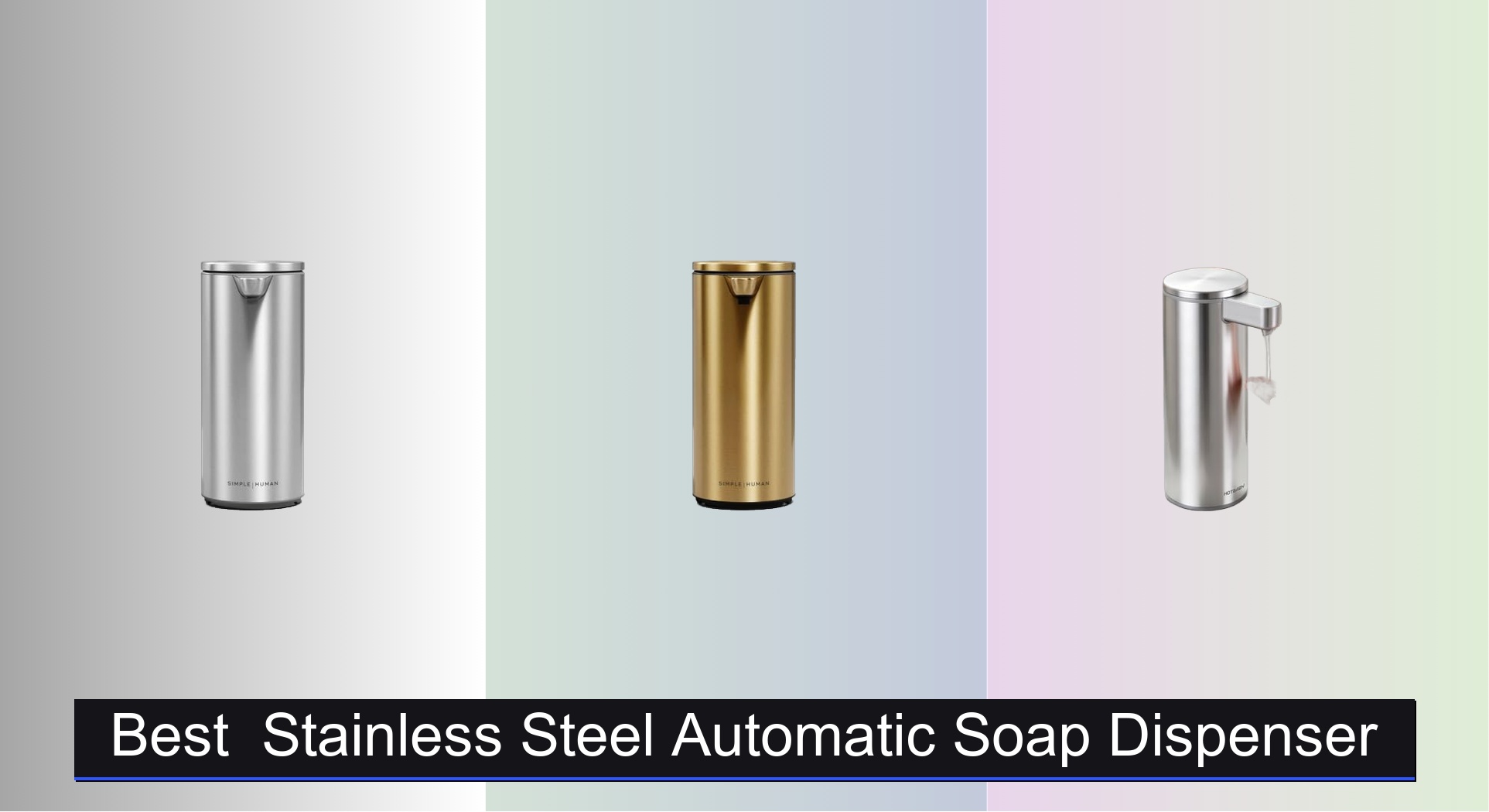 9 Best Stainless Steel Automatic Soap Dispensers 2026