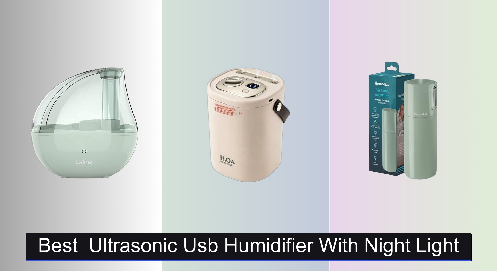 7 Best Ultrasonic USB Humidifiers with Night Light 2026