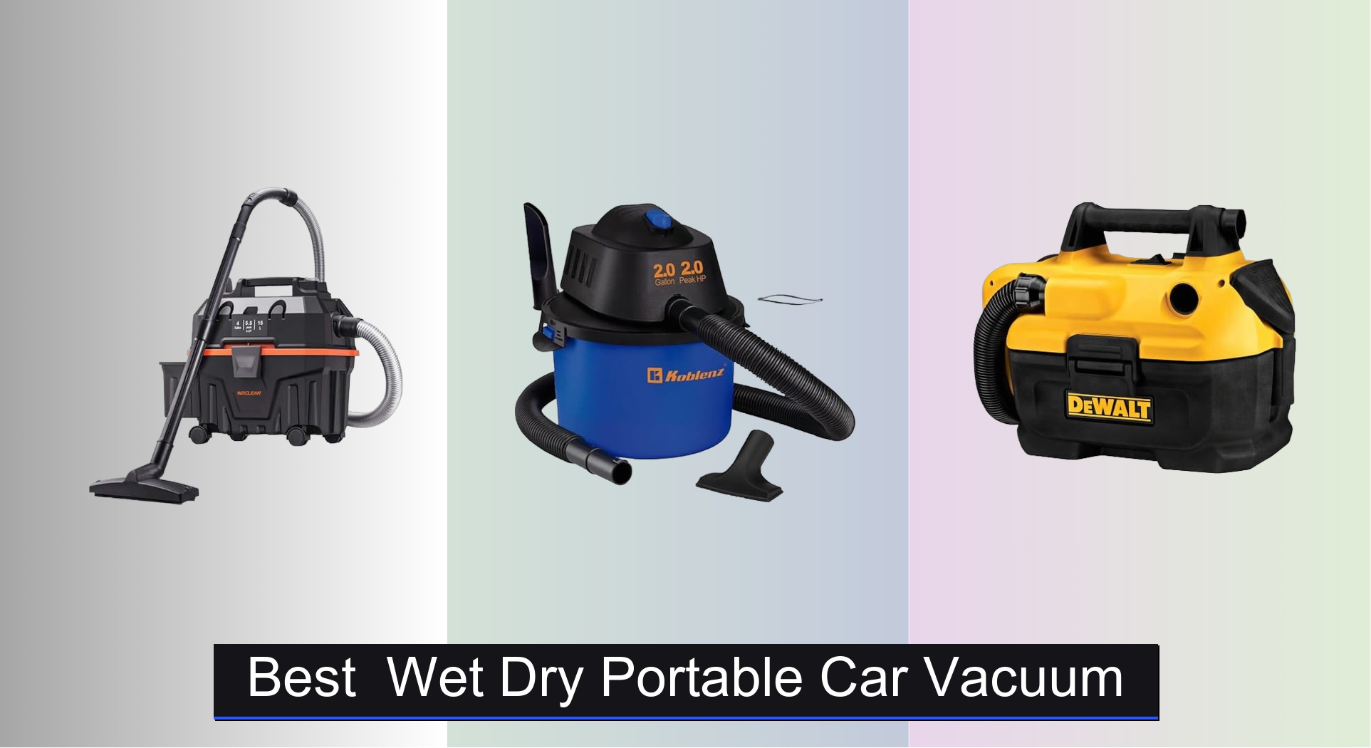 8 Best Wet Dry Portable Car Vacuums 2026