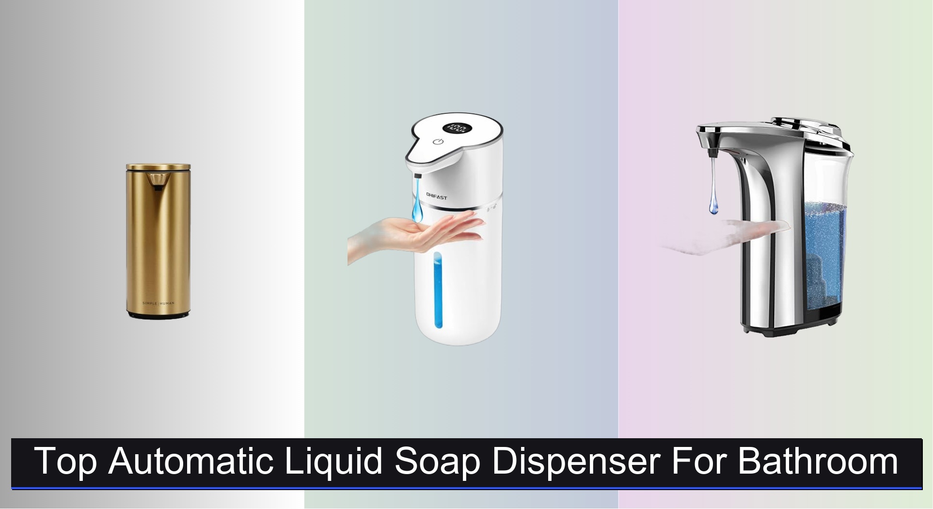 8 Best Automatic Soap Dispensers for Bathroom 2026