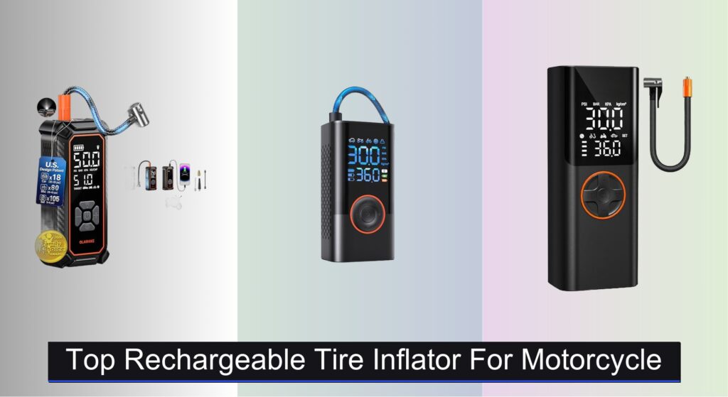 7 Best Rechargeable Tire Inflators for Motorcycle (2026)